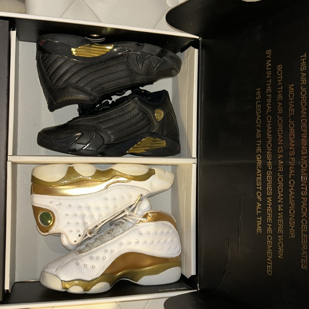 LIMITED EXTREMELY rare exclusive 2017 Air Jordan 13/14 Retro 'Defining